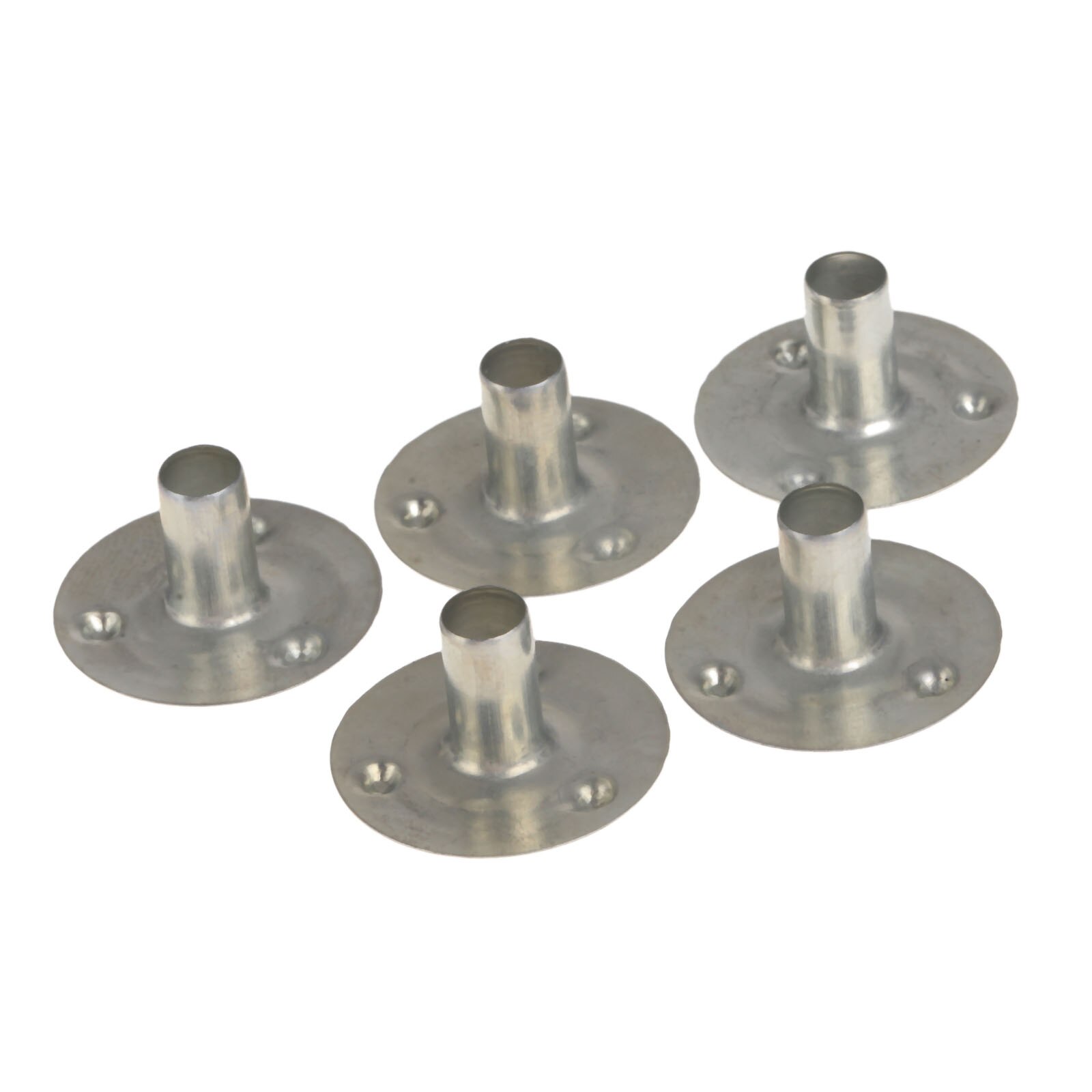 500Pcs 20mm Waxed Candle Wick Sustainer Wick Carry Holders Tabs Tool Craft DIY Silver For Waxed Candle Making