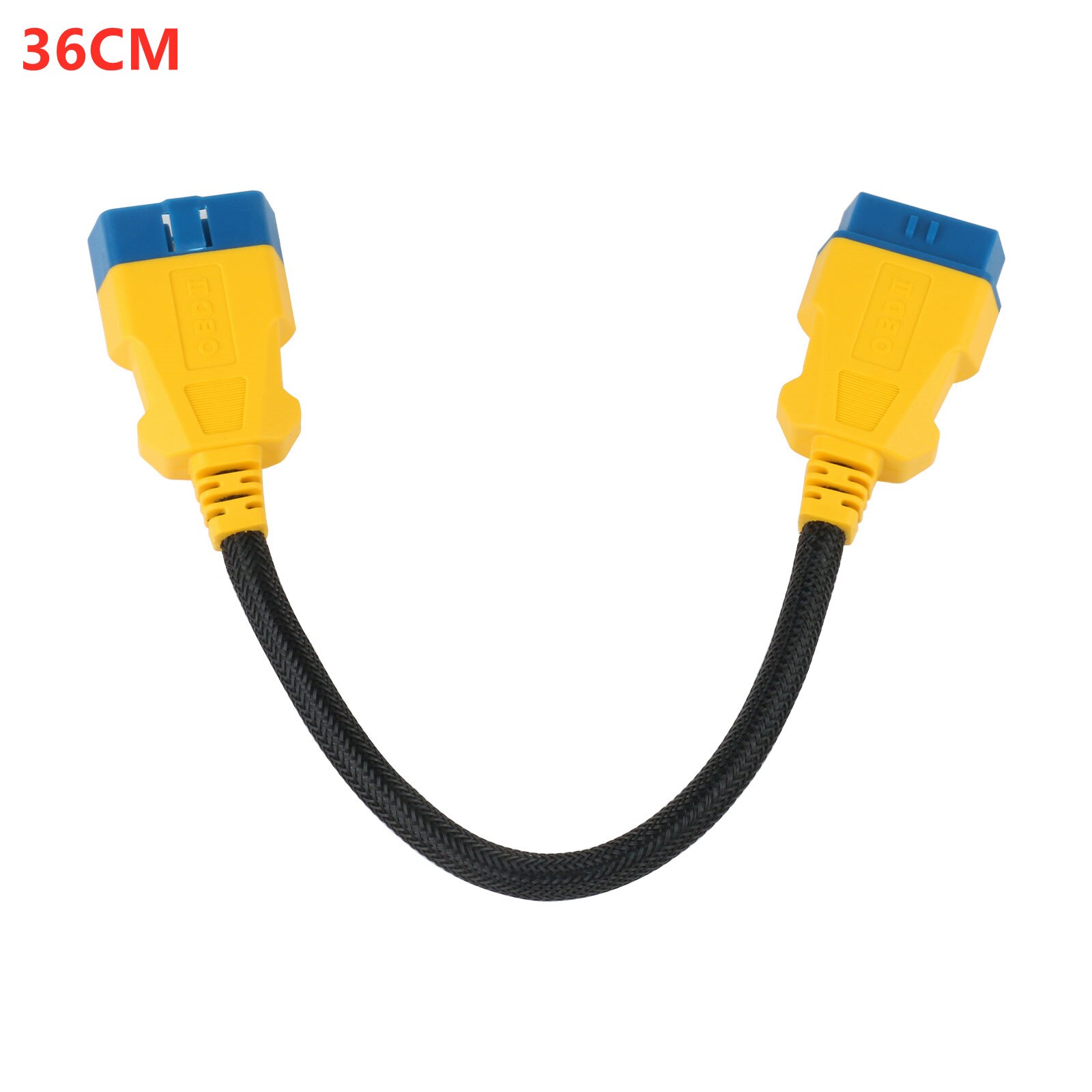 AUTOOL Car OBD II OBD2 16 Pin Male to Female Extension Cable Car Diagnostic Extender Cord Adapter for Pro3/Launch/ELM327: 36cm