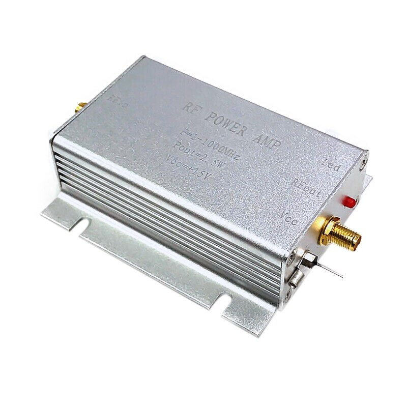 1-1000MHz 2.5W HF VHF UHF FM Transmitter RF Power Amplifier Practical Durable AMP For Ham Radio
