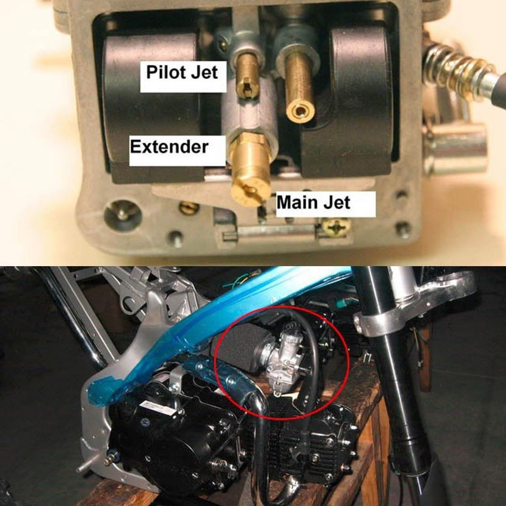 Rendimiento OKO PWK 30 mm carburador de carbohidratos KIT para 200 de 250 cc Irbis TTR250 motocicletas bicicleta