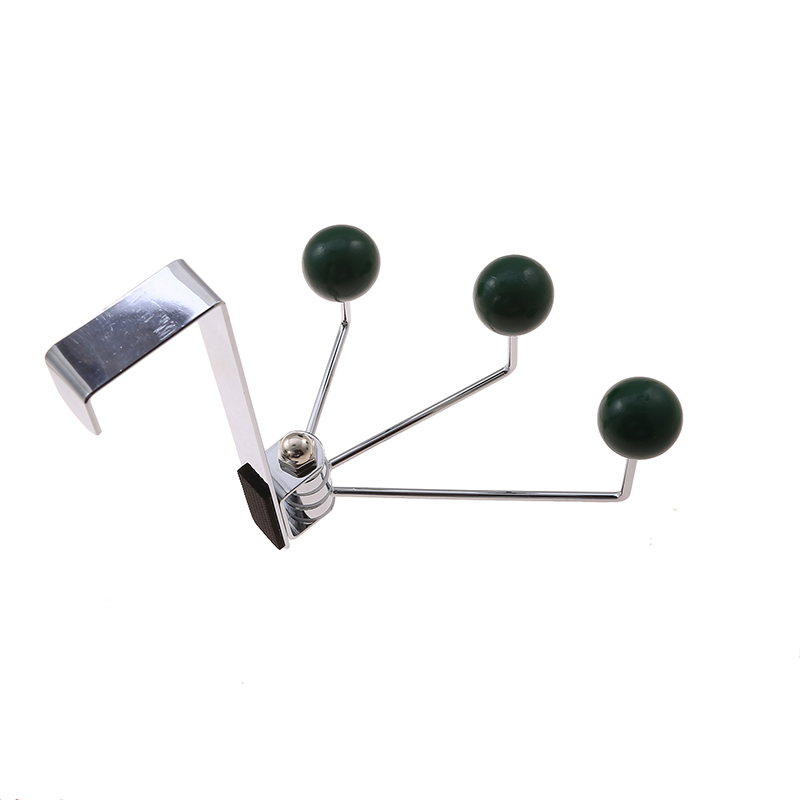 Gancho giratorio para colgar en la pared, colgador para colgar ropa, toallas, ahorro de espacio en el baño, cocina, sin perforaciones, herramientas organizadoras: Caqui oscuro