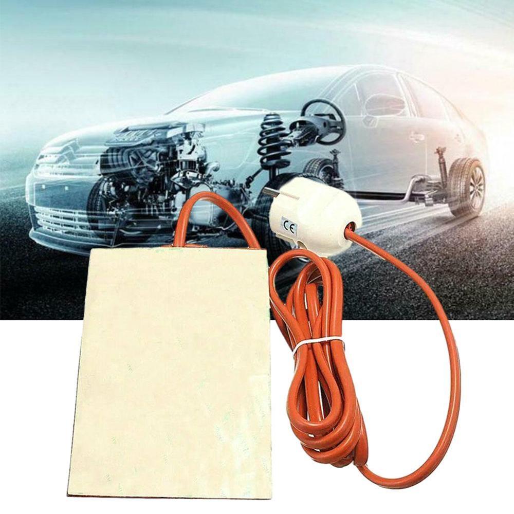 Car Engine Oil Pan Sump Tank Heater Pad 250W Silicone 220V Pad Oil Protect Pad heating EU With Plug oil Heater Engine Wear U6L1