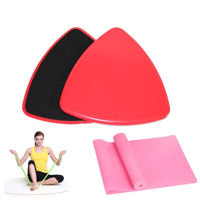 Fitness glide plate sliding plate of gliding disc development general coordination planing pad plate: Dark Gray