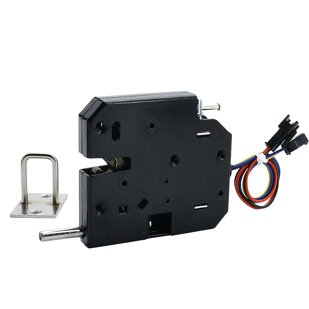 Dc5v12v 24V Elektrische Schakelkast Deurslot Elektrisch Slot Opbergkast Slot Elektrische Controle Slot Elektromagnetische Vergrendeling: Grijsachtig Bruin