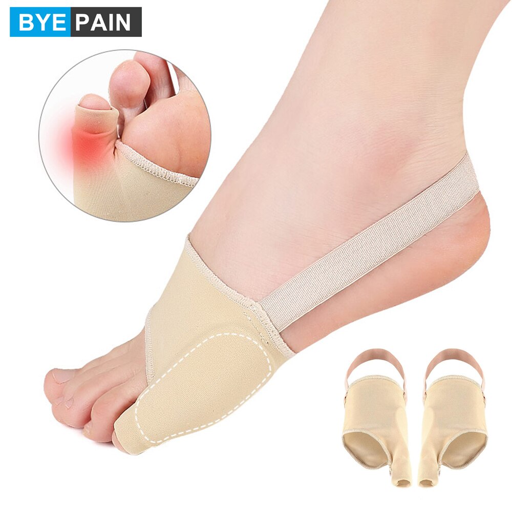 1 Paar Tailor Bunion Corrector Pads Spalk Voor Bunion Pinky Teen Relief Toe Straightener, kleine Teen Separator Met Anti-Slip