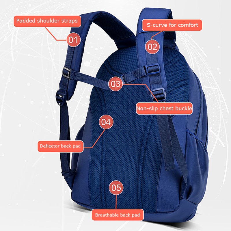 Kinderschultaschen, wasserdichte schulranzen, büchertaschen für freundlicher, Teenager, jungen und mädchen, große schulrucksäcke, mochila schultasche