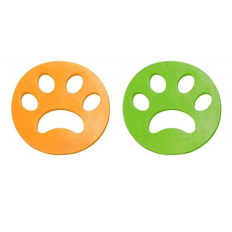 Reusable Silicone Brush Hair Remover Pad Dog Fur Sticker Catcher Cleaning Washing Machine Pet Accessories Clothes Cleaning Tool: Circle-Mix-2pcs