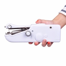 Mini Handheld Handleiding Naaimachine Mini Draagbare Handige Thuis Naaien Quick Hand-Held Enkele Stitch Handgemaakte Diy Tool