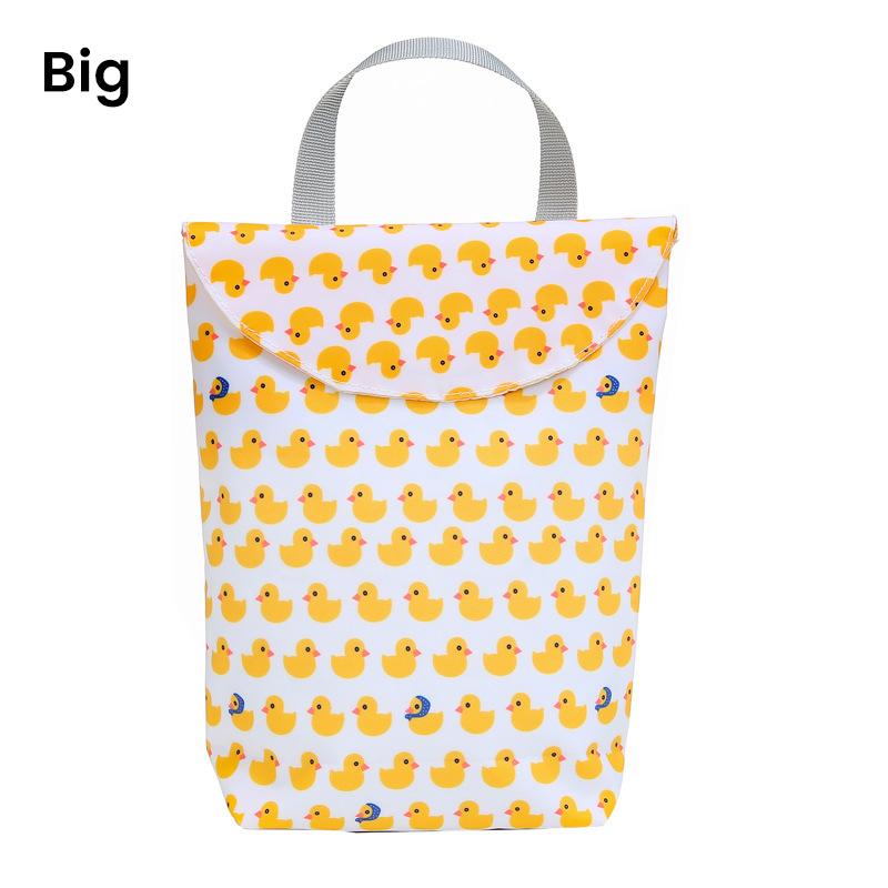 Multifunktionale Baby windel tasche, wiederverwendbare stilvolle wasserdichte windel lagerung tasche, tragbare große-kapazität Mutter tasche: Ya groß