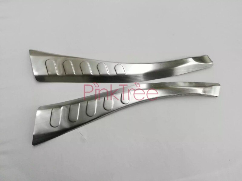 For Toyota RAV4 XA40 -15 304 Stainless Steel Interior Rear Bumper Protector Trunk Door Sill Trim Suv Accessories