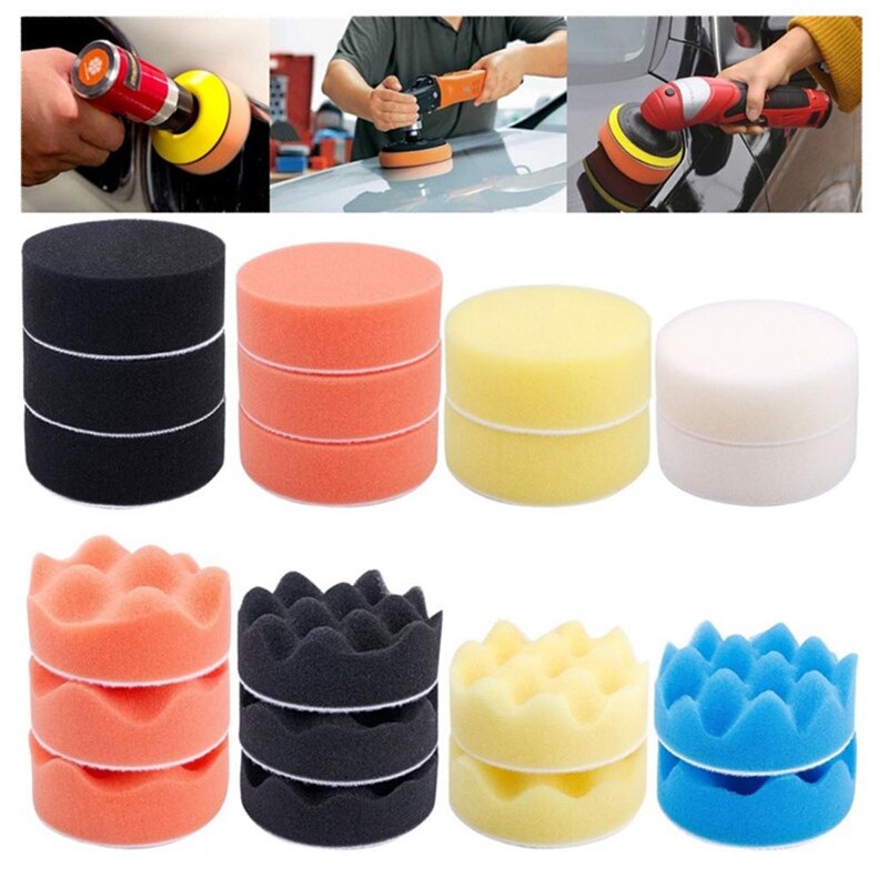 31 Teile/satz Polieren Pad Für Auto Polierer 3 Zoll Polieren Kreis Polieren Pad Tool Kit Für Auto Polierer