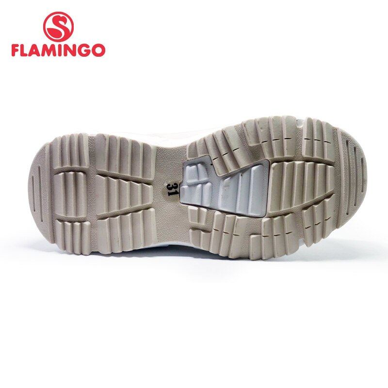 FLAMINGO Winter Wool Keep Warm Shoes Anti-slip Children Snow Boots for Girl Size 31-37 202D-F1-2081