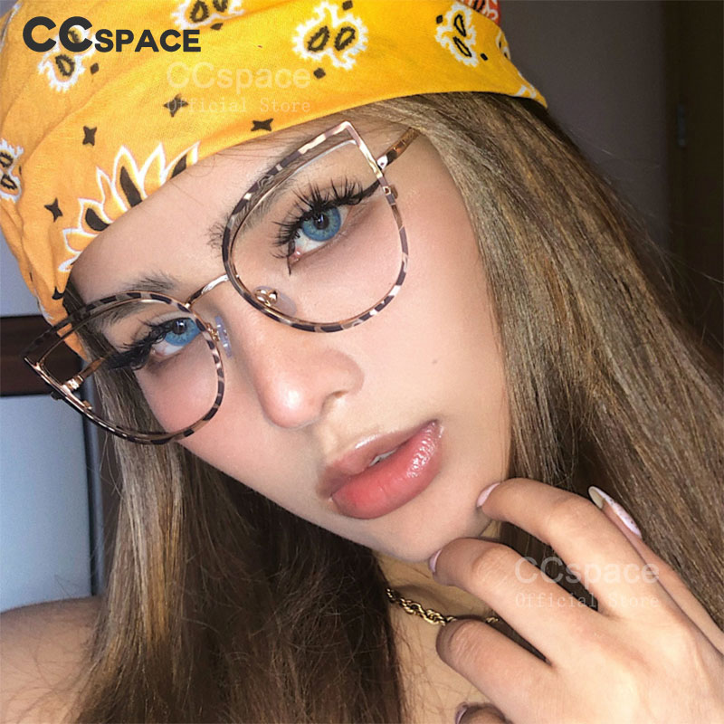 48198 Katze Auge Anti-Blaulicht-Kunststoff-Titan-Brillengestelle, ultraleicht, für Herren und Damen, optische , Computerbrille