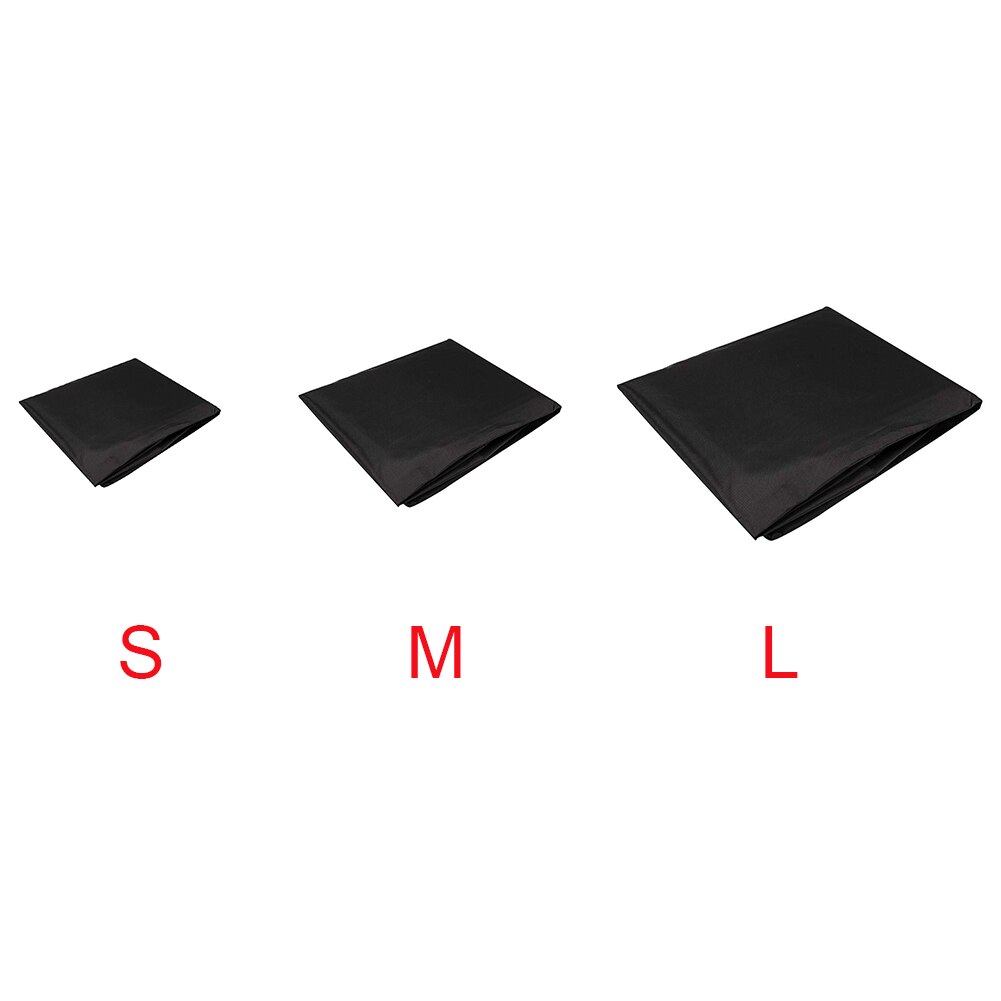 Outdoor Canopy Furniture Dust-Proof Shelter With Drawstring Garden Stove Patio Round Protective Waterproof Fire Pit Cover Oxford