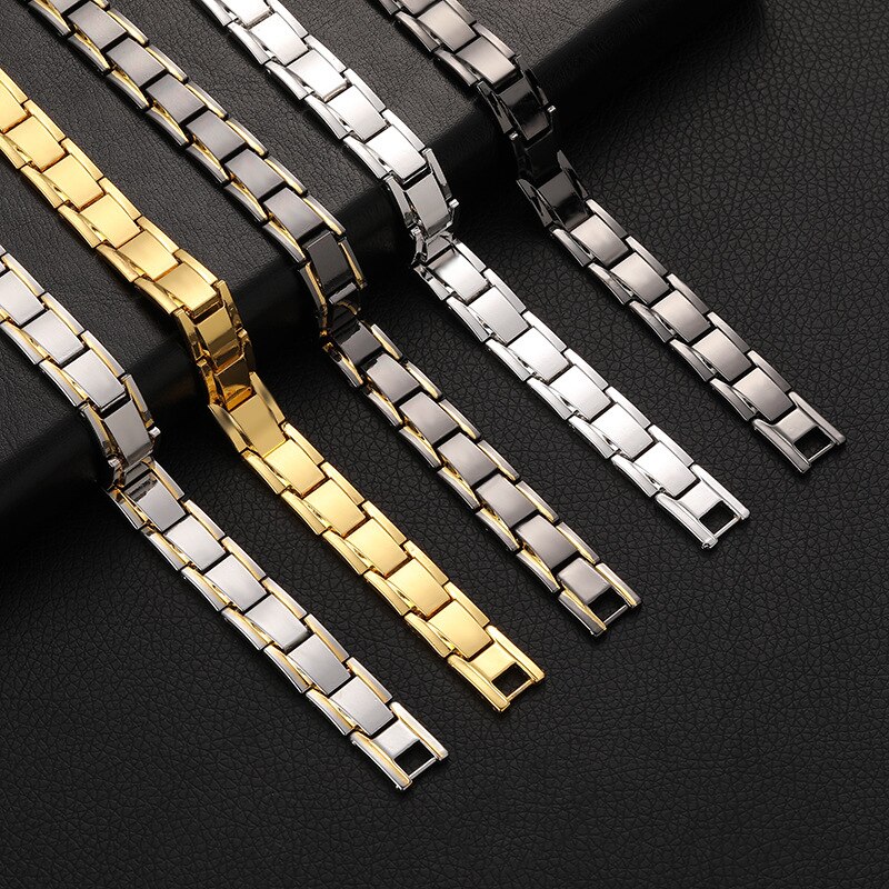 5 couleurs hommes Bracelet perte de poids énergie aimants bijoux minceur Bracelet Bracelets thérapie magnétique Bracelet Bracelets soins de santé
