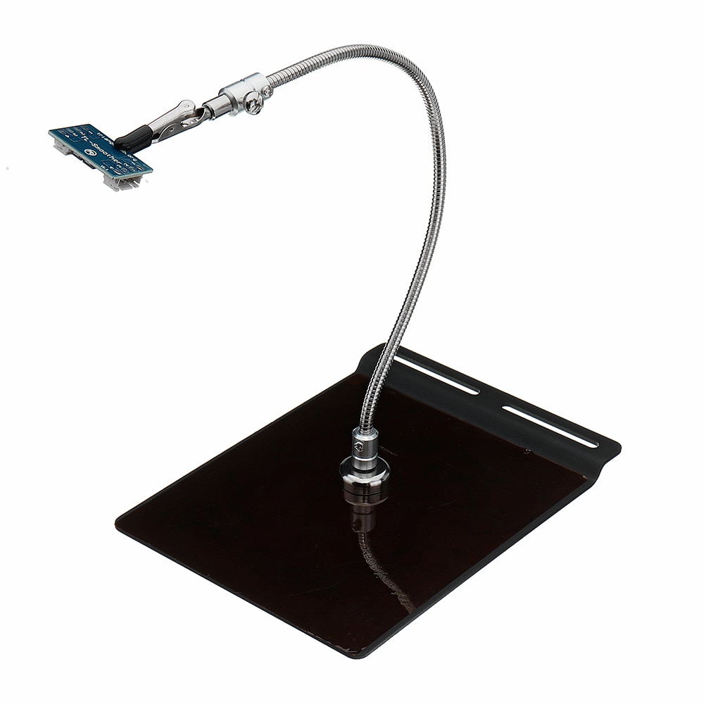 Abrazadera de soldadura Universal de 300mm, abrazadera de brazo Flexible, Base magnética, accesorio de PCB, herramientas de bricolaje, Clip manos libres