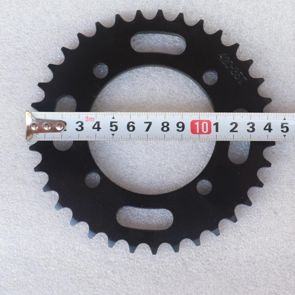 For 110cc 125cc 140cc Dirt Pit Bike 420 Chains 35 tooth 35T Motorcycle Chain Sprockets Rear Back Sprocket Cog