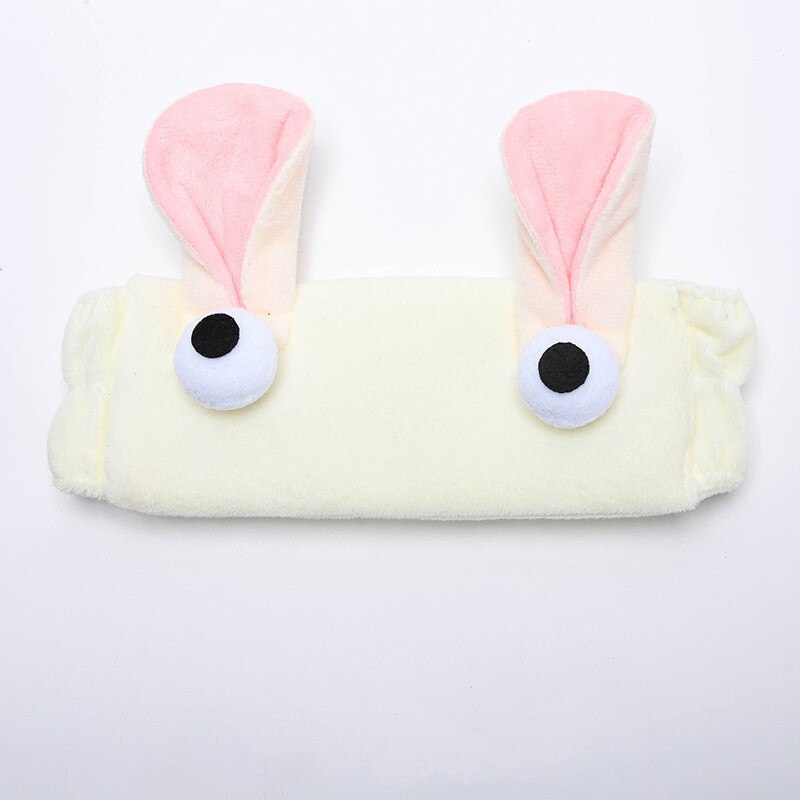 1Stck Verkaufen Nette Kaninchen Haar Halfter Haarbänder Vlies Bogen Ebene Ohren Stirnband Für Frauen Mädchen Turban Haar Zubehör: 7