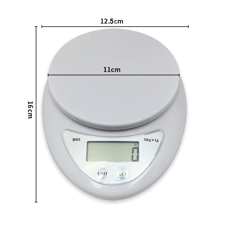 5 kg/g Tragbare Digitale Waage Lebensmittel Kaffee Gleichgewicht Messen Gewicht Küche Elektronische Kleine Waage Wiegen in Gramm