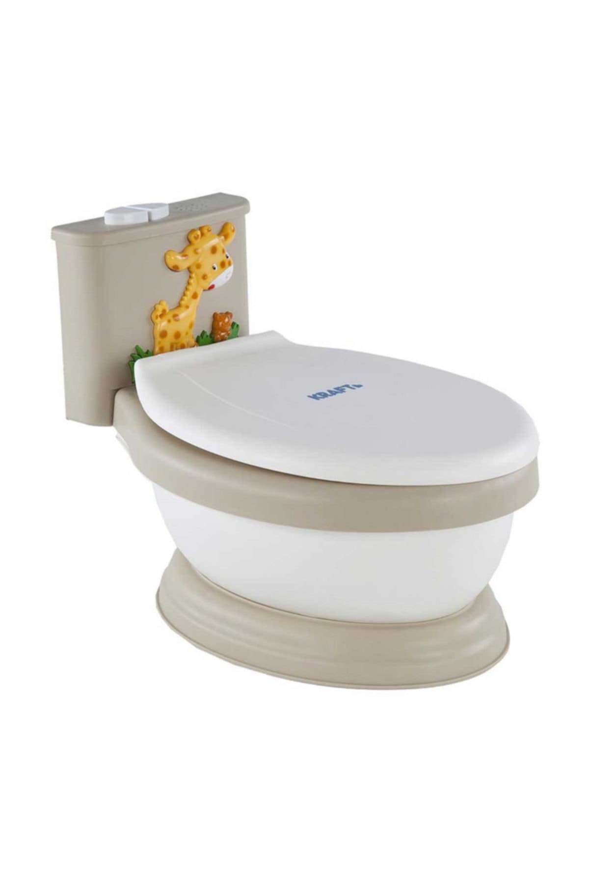 Musical Seat Beige Toilet Potty