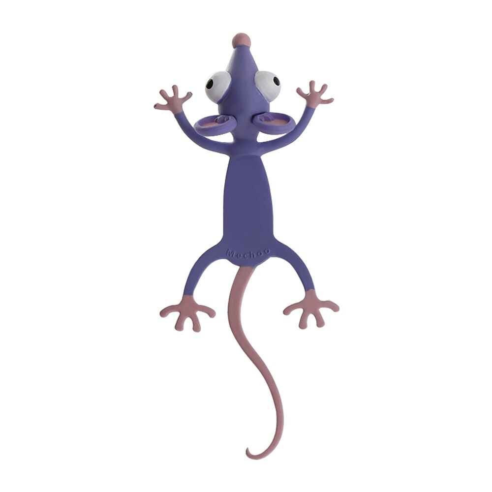 3D Stereo Cartoon Lovely Animal Bookmark Original Cute Cat For Kids Girl Office School Kawaii Stationery: Mouse