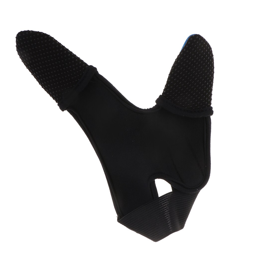 Dry Fit Thumb Index Finger Glove Breathable Fishing 2 Finger Stall Protector