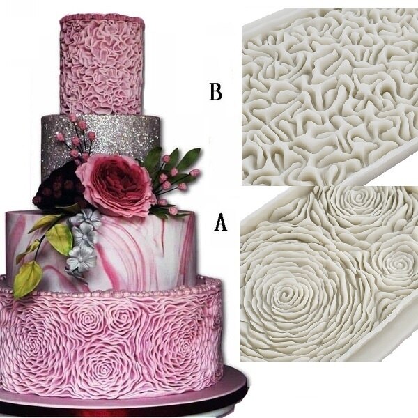 Bloem Fondant Cakevorm Taart Decoreren Gereedschappen Siliconen Mallen Voor Bakken Sugarcraft