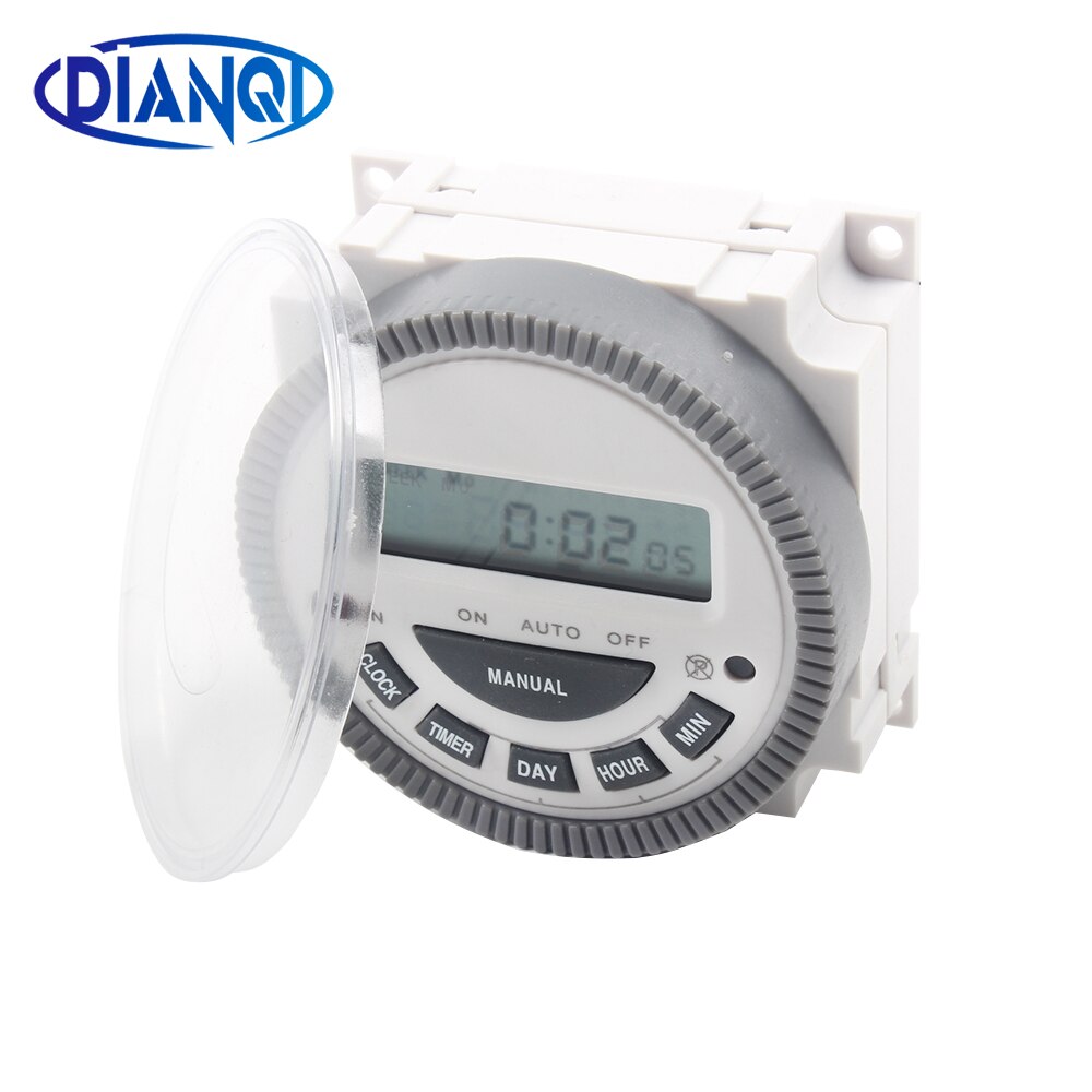 Multipurpose TM619 220V Digital Timer Switch with output 220V Easy Wiring 7 days Programmable Time Switch