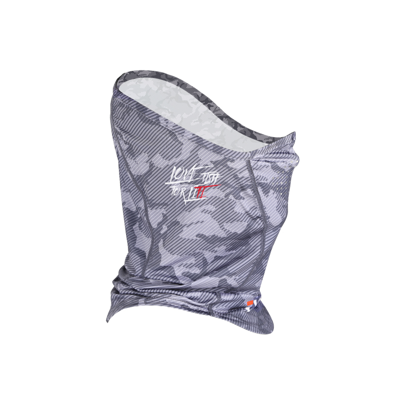 Tsurinoya unisex braço mangas máscara de pesca uv proteção solar refrigeração gelo seda braço mangas respirável ciclismo correndo enfrentar: Head Sun Protection