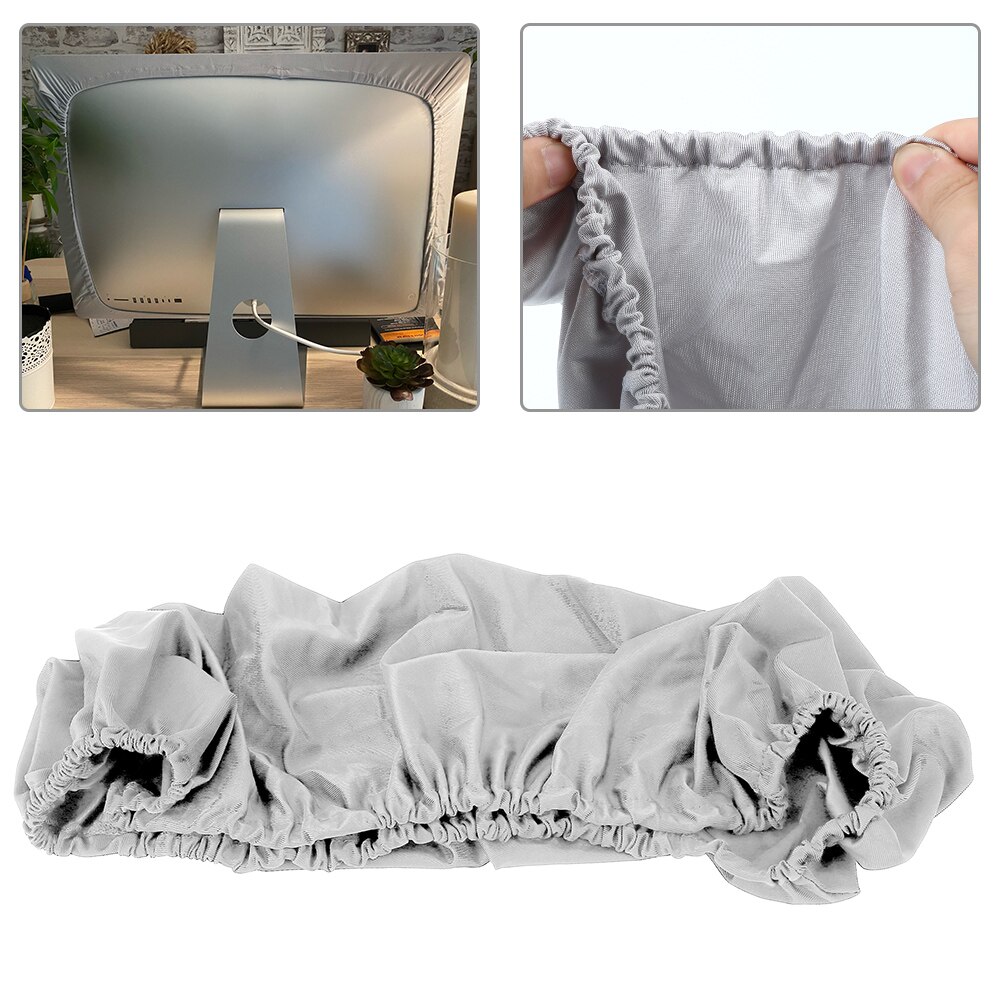 For 27Inch For IMac Macbook Pro Air Monitor Protective Cover Flexible Polyester Dust-proof Computer Dust Cover