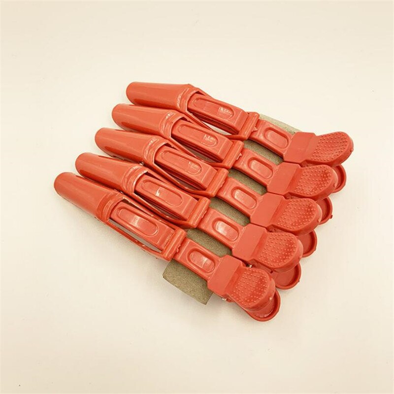 5 stks/partij Plastic Haar Clip Kappers Klemmen Klauw Sectie Alligator Clips Kapper Voor Salon Styling Haaraccessoires Haarspeld
