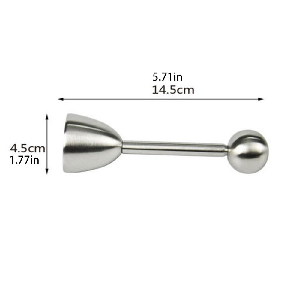 Metal Egg Scissors Egg Topper Cutter Shell Opener Stainless Steel Boiled Egg Open Kitchen Tools Set