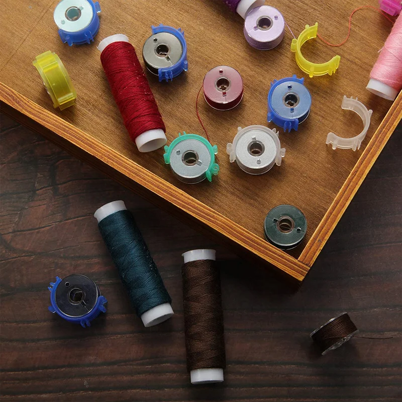 10-50Stck NäHenne Spulen Clips Spulen Halfter Clips Kunststoff Spulen Halfter Klemmen Gewinde Clips Nähmaschine Werkzeuge für gewinde Spule