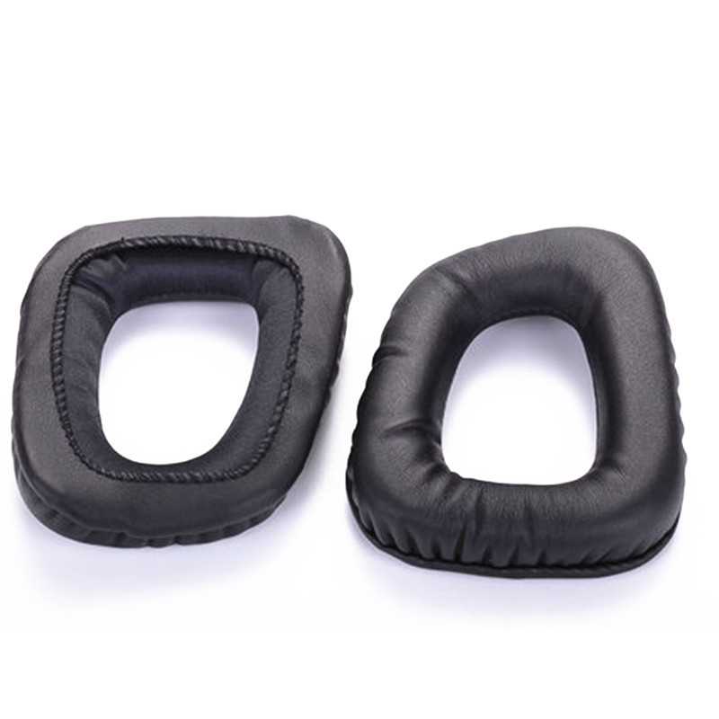 G432 Ohrpolster Ersatz, Headset-Ohrmuscheln, KopfbüGel-Kissen-Ohrpolster-Teile für Logitech G430, G332, G930, F450 Kopfhörer
