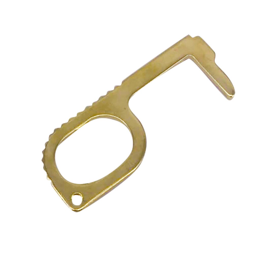 Elevator Button Contactless Tool The Safe And Easy Way To Avoide Germs-Contactless No-Touch Protect Safety Isolation Brass Key