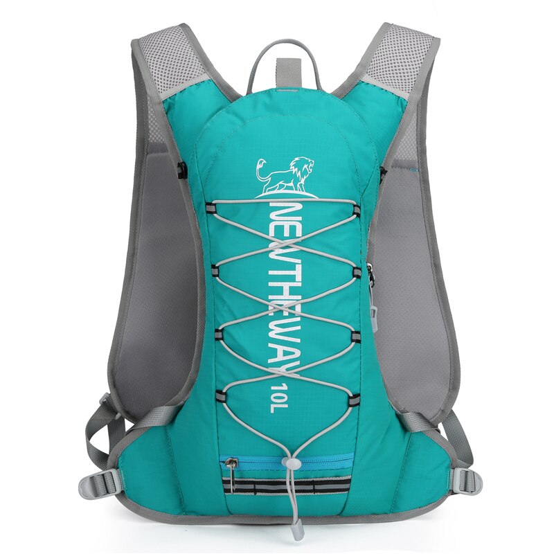 NEWTHEWAY Bicycle Bike Bags 10L Portable Waterproof Road Cycling Water Bag Outdoor Sport Climbing Pouch Hydration Backpack: Green