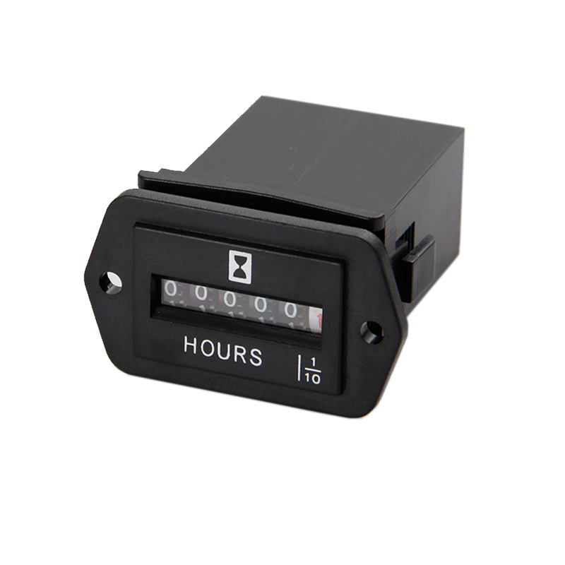 Mechanical digital Hour Meter Truck Tractor Diesel Outboard Engine Timer DC 6-50V Hour Meter Counter for Diesel !