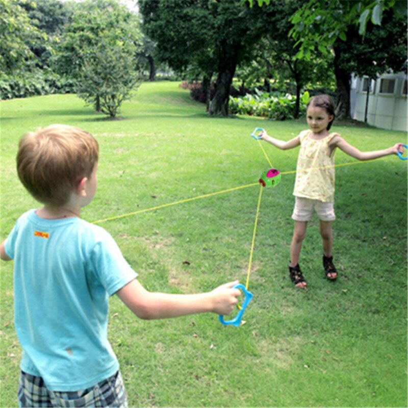 1Pcs Kinderspeelgoed Speed Ballen Door Trekken De Bal Indoor En Outdoor Games Speelgoed