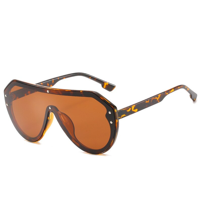 Outdoor Sunscreen sunglasses Large frame One-piece sunglasses Anti-UV 400 Cycling travel beach climbing hiking sunglasses: 02