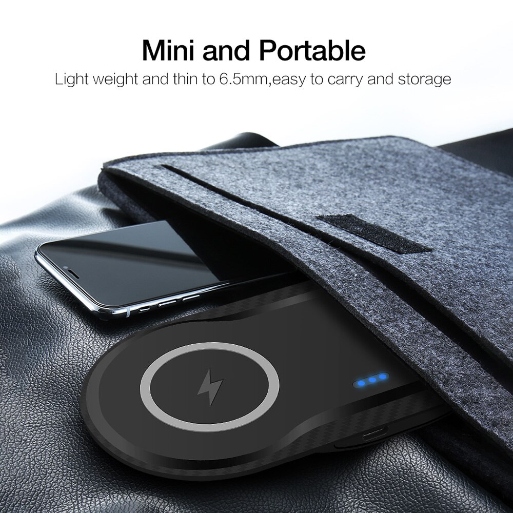 20w 2 in 1 hurtig trådløs ladestation til samsung  s20 s10 10w dual qi opladerpude til apple iphone 11 xs xr 8 x airpods pro
