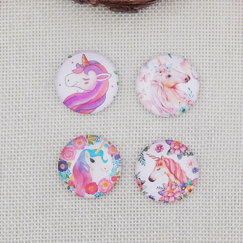 8mm 10mm 12mm 14mm 16mm 18mm 20mm 25mm Dente Di Leone Rotondo Cabochon - Foto 5