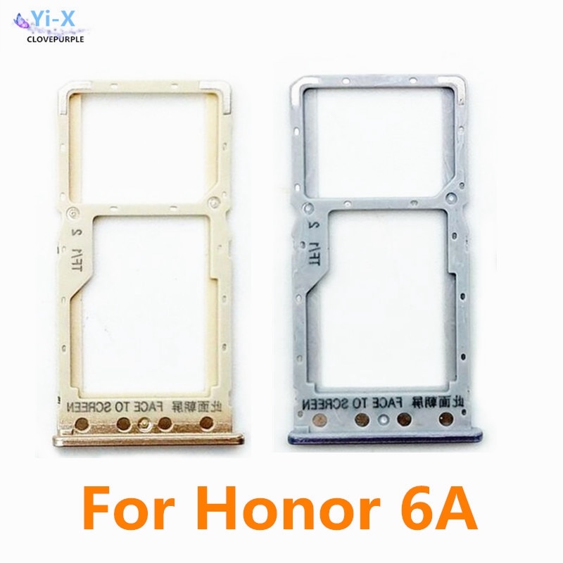 SIM Card Tray Slot Houder Micro SD Card Slot Houder Adapter voor Huawei Honor 6A