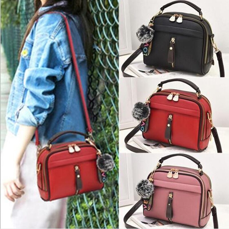 Dames handtas pu leer dames messenger bags met bal speelgoed dames schoudertassen dames feesttassen