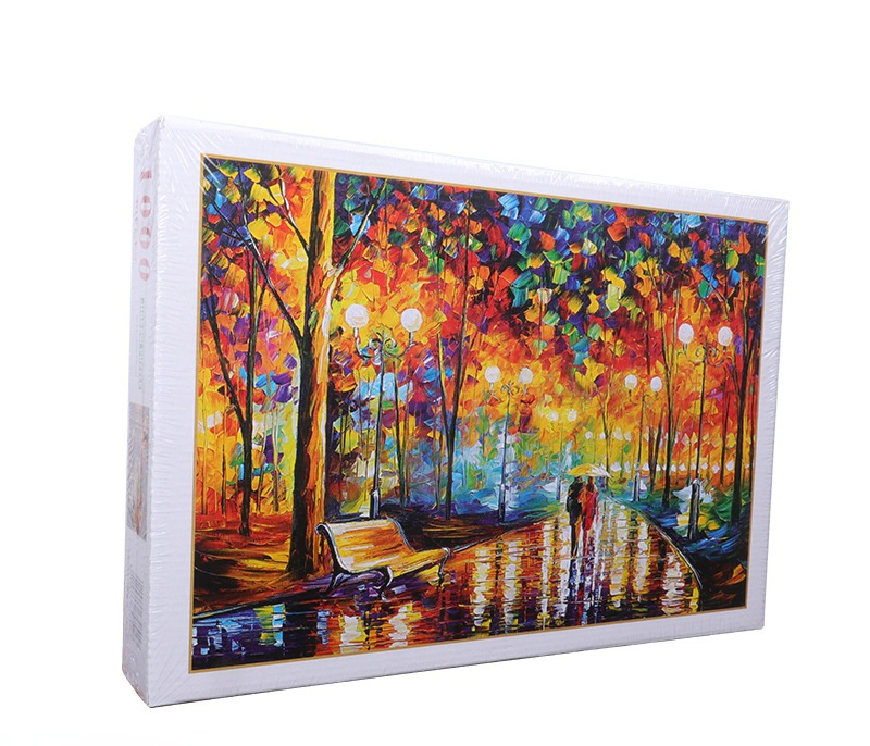 1000 Piece Jigsaw Puzzles for Adults, 1000 Piece Family Activity Jigsaw Puzzle Decompression Puzzle Toys(70.1 X 50 Cm): D