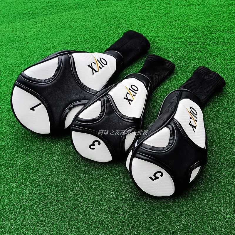 Copritesta per mazze da golf, mazze in legno, boschi da fairway, copritesta per mazze da golf