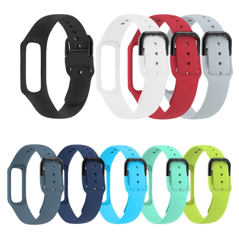 Anti Scratch Soft Silicone Watch Band Wrist Strap Replacement for Samsung Galaxy Fit-e R375 Bracelet Smart Watch Accessories