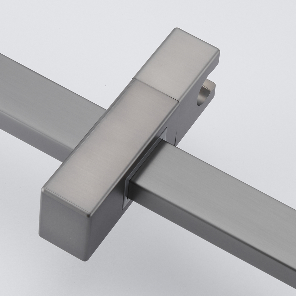 Wall Mounted Adjustable Slide Shower Bar Bathroom Shower Riser Sliding Bar Set with Hose and Shower Black Gold Minimalist Style