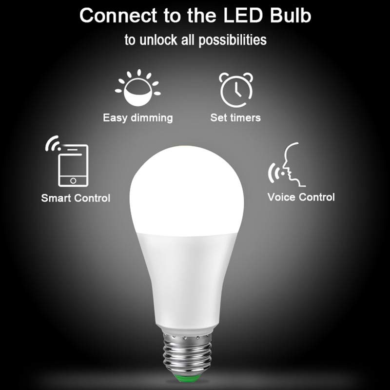 Smart Leven Verlichting Lamp Wifi Smart Home Led Light Dimbare Remote Voice Control Compatibel