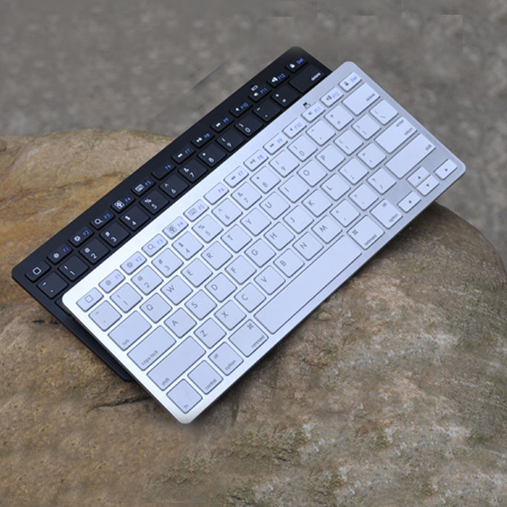 OMESHIN Ultra-thin aluminum wireless Bluetooth keyboard ultra-thin portable Bluetooth keyboard for IOS Android Windows PC