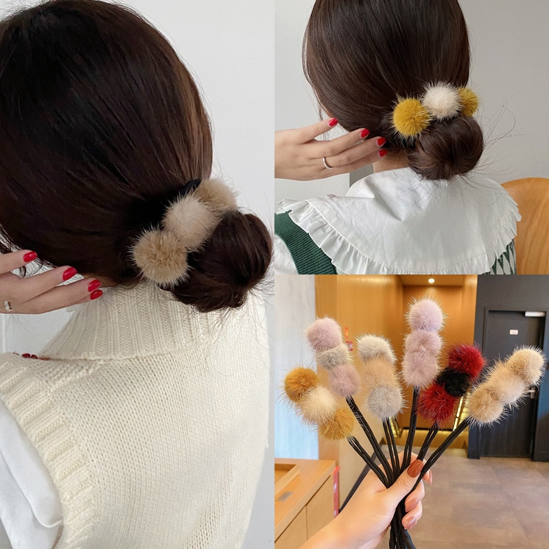 Ruban en cristal pour chignon pour femmes, outils de coiffure, coréenne, accessoires pour bigoudis, pour petite amie